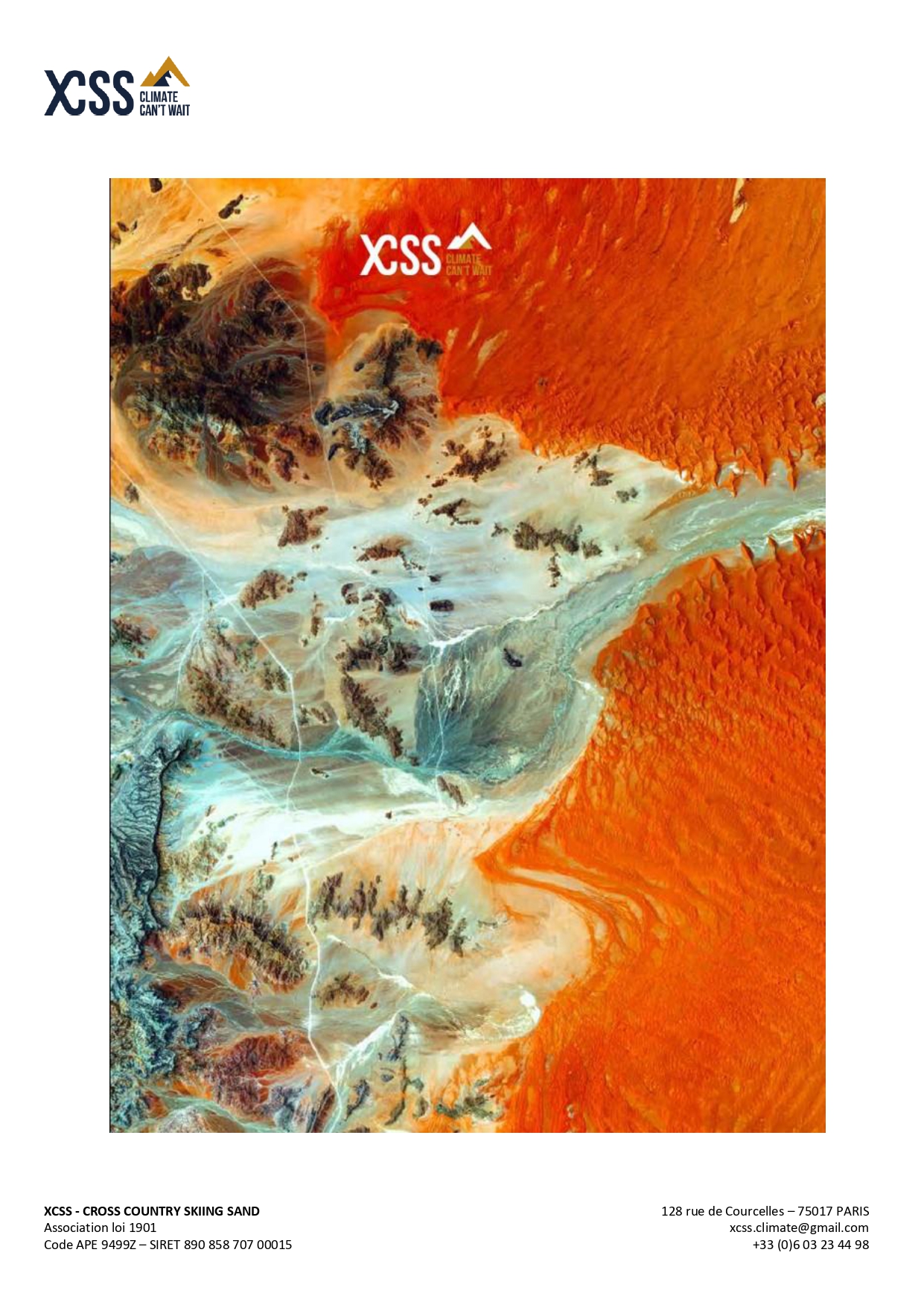 XCSS — CROSS COUNTRY SKIING SAND (Париж, Франция) компаниясының президенті Эстель Пейен Әл-Фараби атындағы ҚазҰУ ұжымына алғысын білдірді